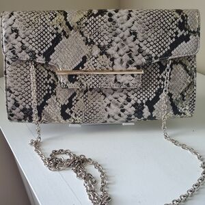 Kelly & Katie Snakeskin Purse